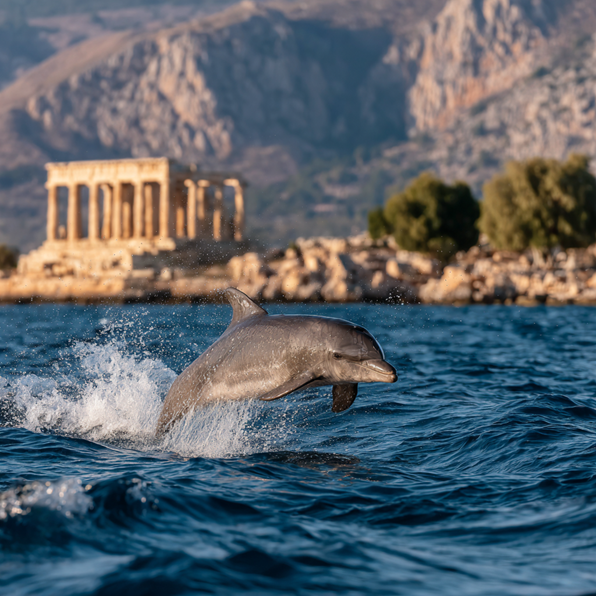Bottlenose dolphin portrait