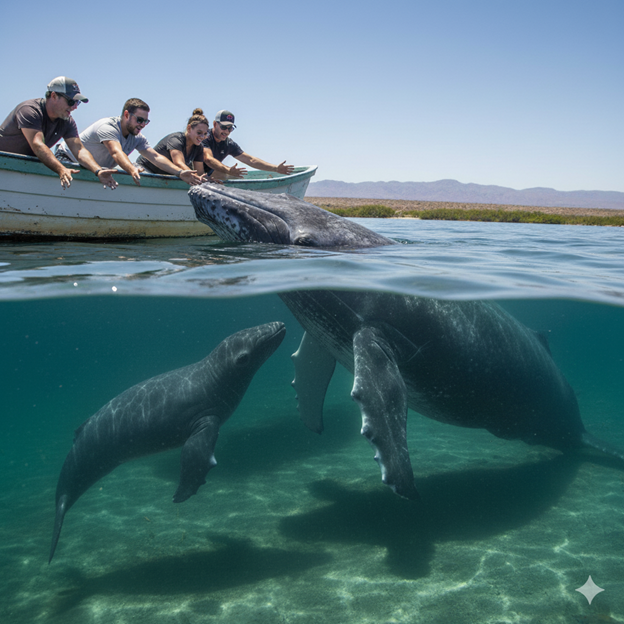 Gray whale stranding representing current threats