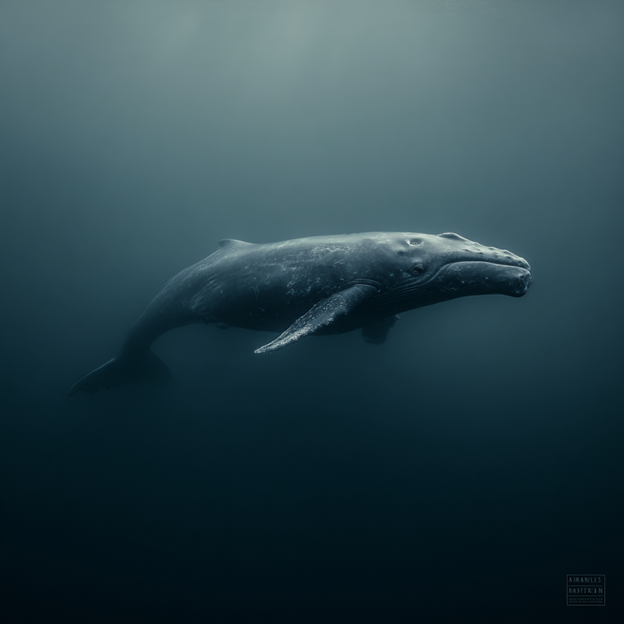 Solitary Pygmy Right Whale